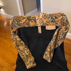 Simply Southern Black and Camouflage Fleece